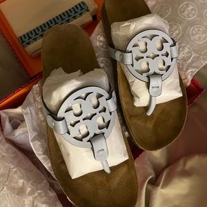 Tory Burch Miller Cloud Sandal Crisp Blue